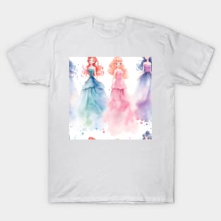 Princesses Pattern 25 T-Shirt